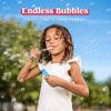 Sloosh 24 Pack 2oz Bubble Liquid Clear Bottle with Wand Set for Kids, Summer Bubble Fun Activity, Easter, and Assortment Party Favors view 3