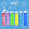 Sloosh 24 Pack 2oz Bubble Liquid Clear Bottle with Wand Set for Kids, Summer Bubble Fun Activity, Easter, and Assortment Party Favors view 4