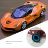 Micro Traders 4PCS 17mm Aluminum Alloy Wheel Nut RC Car Wheel Hex Hub Nut Thread 1.0mm for 1/8 RC Model Car 17mm Spanner 12mm Thread Diameter Upgraded Parts Blue view 3