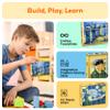 PicassoTiles 20pcs 1 Magnetic Puzzle Building Cubes Blocks for Kids, Van Gogh, Mona Lisa Hand Puzzle, STEM Magnet Toy Mix&Match Educational Popular Art Kids Toys 3+ Year Old boy Girl PMC20 view 4