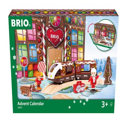 BRIO World 36001 Christmas Advent Calendar 2022 | Train Set Accessory for Kids Age 3 Years and Up Compatible with All Railway Sets & Accessories