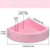 UHAPPYEE Ball Pit Dark Pink,Sector Foam Ball Pits for Toddlers,Ball Pit Pool Playpen Foldable & Portable Soft Ball Pool 35.4x 11.8 view 3