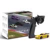 havcybin 1:76 Turbo Racing Scale RC Sport Car, Table Racing Remote Control Mini Model Car Full Proportional RTR Kit Toys (C71yellow) view 1