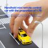 havcybin 1:76 Turbo Racing Scale RC Sport Car, Table Racing Remote Control Mini Model Car Full Proportional RTR Kit Toys (C71yellow) view 4