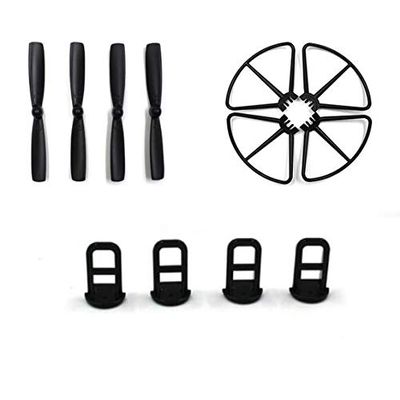 Replacement Part For M B3Mini 3Mini 4-Axis RC Aircraft Sparre Parts Propeller+Protection+ Landing Set - (Color: All Set)