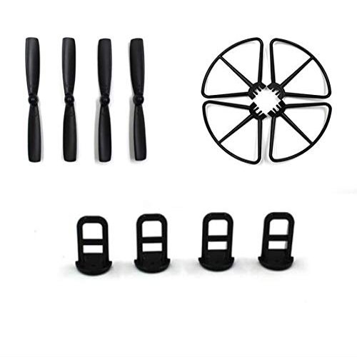 Replacement Part For M B3Mini 3Mini 4-Axis RC Aircraft Sparre Parts Propeller+Protection+ Landing Set - (Color: All Set)