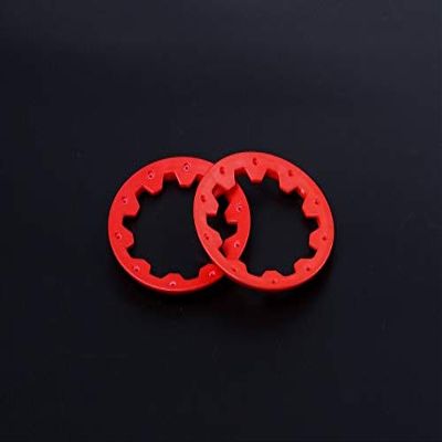 Replacement Part For Heavy Duty Nylon Outside Beadlock For 5T/5SC Parts,rc Car Parts - (Color: Red)