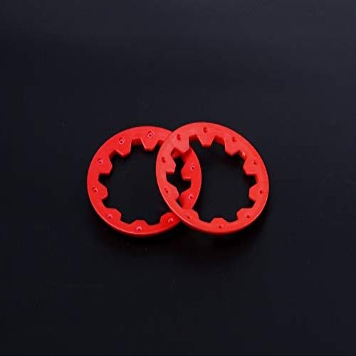 Replacement Part For Heavy Duty Nylon Outside Beadlock For 5T/5SC Parts,rc Car Parts - (Color: Red)