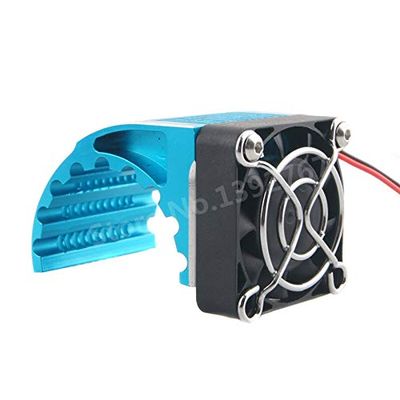 Replacement Part For RC Alum. Alloy Motor Heatsink CNC 4010 40x40mm Fan For Motor 42mm Leopard Castle 4274 1515 812 T8 4268 4272 - (Color: Blue)