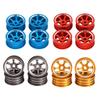 Replacement Part For 0.8' Upgrade Wheel Rim Set 4pcs For 1/28 Scale P939 K969 RC Car - (Color: Red) view 2