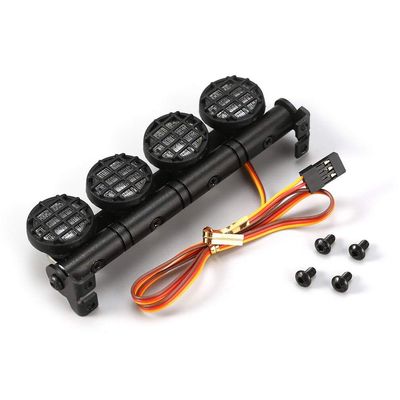 Replacement Part For AX-506W Multi-function Ultra Bright Lamp LED Roof Light Bar With 4 For 1/10 1/8 RC Car CC01 SCX10