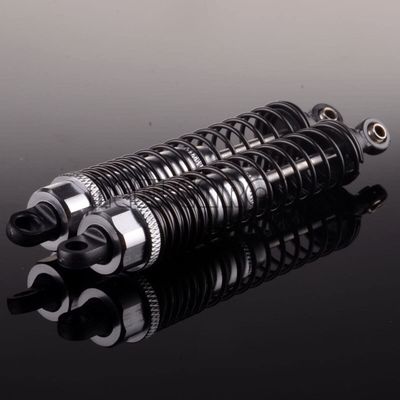 Replacement Part For 2P Aluminum Alloy Shock Absorber 68-95mm Damper 511168 RC Racing 1/10 Off-Road Truggy/Truck Car 1:10 - (Color: Dark Grey)