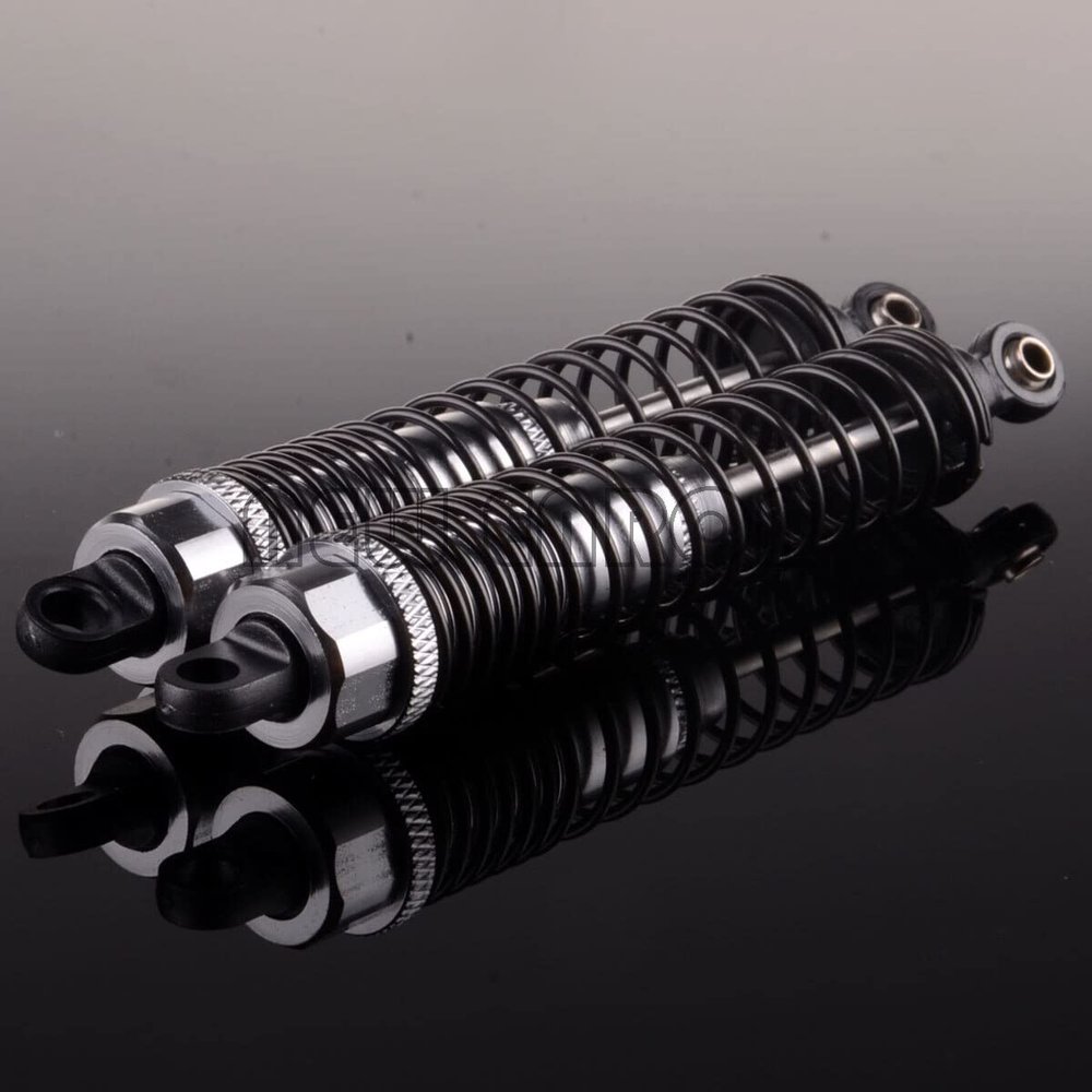 Replacement Part For 2P Aluminum Alloy Shock Absorber 68-95mm Damper 511168 RC Racing 1/10 Off-Road Truggy/Truck Car 1:10 - (Color: Dark Grey)