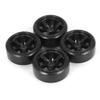 RC 4Pcs RC Drifting Tire Set Hard Plastic Hard Tyre Set For RC On-road Vehicle Drifting Car Spare Parts - (Color: Black) view 1