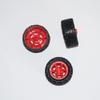 Replacement Part For 10/100pcs 2x34mm Plastic Rubber Wheel Wheel Rc Car Ship Parts/technology Model Material/baby W342ar - (Color: 10pcs) view 1