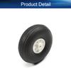 Heyiarbeit 1.75" RC Model Airplane Foam Wheel Super Light Tire and Wheel Sets for RC Airplane PU Sponge Tire with Plastic Hub 1 Pcs view 3