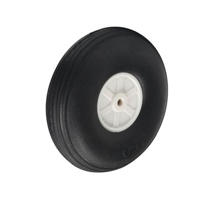 Heyiarbeit 2.5" RC Model Airplane Foam Wheel Super Light Tire and Wheel Sets for RC Airplane PU Sponge Tire with Plastic Hub 1 Pcs