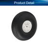 Heyiarbeit 2.5" RC Model Airplane Foam Wheel Super Light Tire and Wheel Sets for RC Airplane PU Sponge Tire with Plastic Hub 1 Pcs view 4