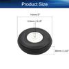 Heyiarbeit 3" RC Model Airplane Foam Wheel Super Light Tire and Wheel Sets for RC Airplane PU Sponge Tire with Plastic Hub 2 Pcs view 2