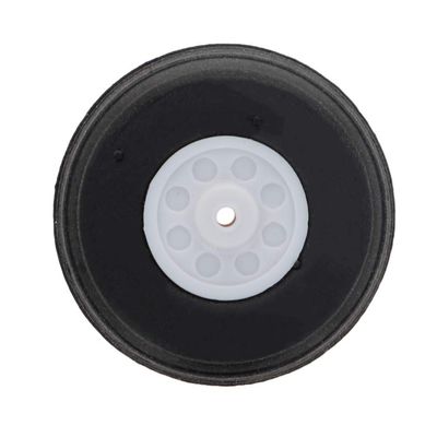 Heyiarbeit 1.5" RC Model Airplane Foam Wheel Super Light Tire and Wheel Sets for RC Airplane PU Sponge Tire with Plastic Hub 1 Pcs