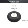 Heyiarbeit 3" RC Model Airplane Foam Wheel Super Light Tire and Wheel Sets for RC Airplane PU Sponge Tire with Plastic Hub 1 Pcs view 2
