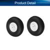 Heyiarbeit 1.25" RC Model Airplane Foam Wheel Super Light Tire and Wheel Sets for RC Airplane PU Sponge Tire with Plastic Hub 2 Pcs view 4