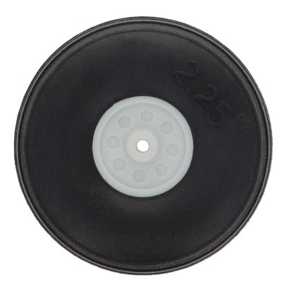 Heyiarbeit 2.25" RC Model Airplane Foam Wheel Super Light Tire and Wheel Sets for RC Airplane PU Sponge Tire with Plastic Hub 1 Pcs
