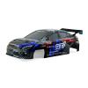 HSP RC Body Shell for HSP Redcat Exceed 1/10 Scale 4wd On Road Racing Drift RC Car with Stickers and Rear Wing (Black) view 1