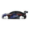 HSP RC Body Shell for HSP Redcat Exceed 1/10 Scale 4wd On Road Racing Drift RC Car with Stickers and Rear Wing (Black) view 2