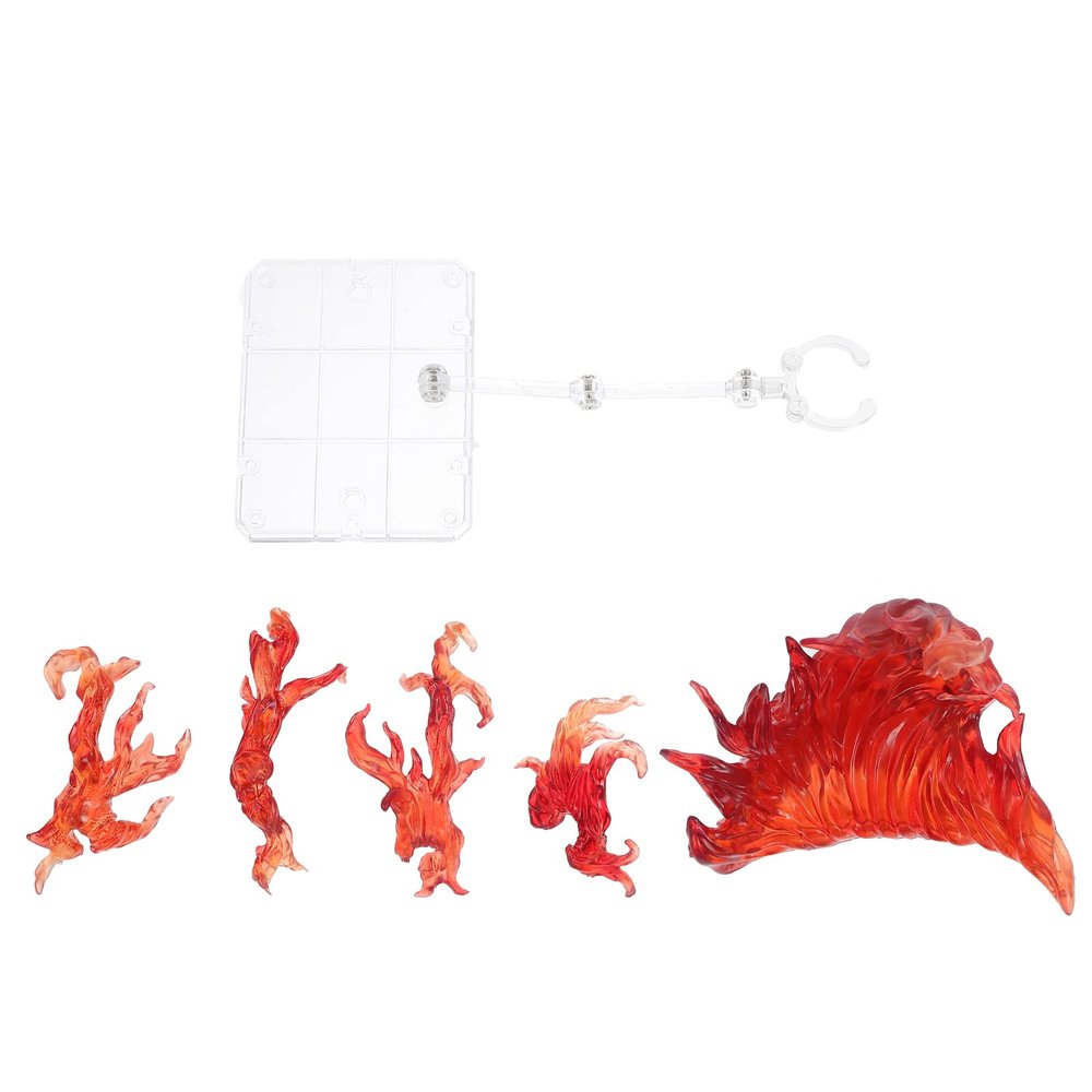 1 Set Figure Stand Metal Action Figures Action Support Doll Support Frame Doll Display Rack Mini Toy Blaze Toys Mini Number Plastic Column Special Effects Red