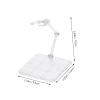 1 Set Figure Stand Metal Action Figures Action Support Doll Support Frame Doll Display Rack Mini Toy Blaze Toys Mini Number Plastic Column Special Effects Red view 2