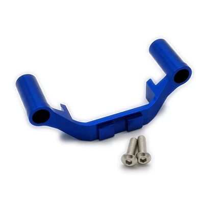 for Traxxas E-REVO 2.0 E-REVO REVO Summit Slayer Pro 4x4 5343X Aluminum Front Gear Box Protectoer Mount Blue