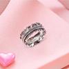 YinShan Spinner Ring 925 Sterling Silver Fidget Rings for Anxiety Stress Relieving ADHD Vintage Thumb Rings Women Men Size 7 view 3