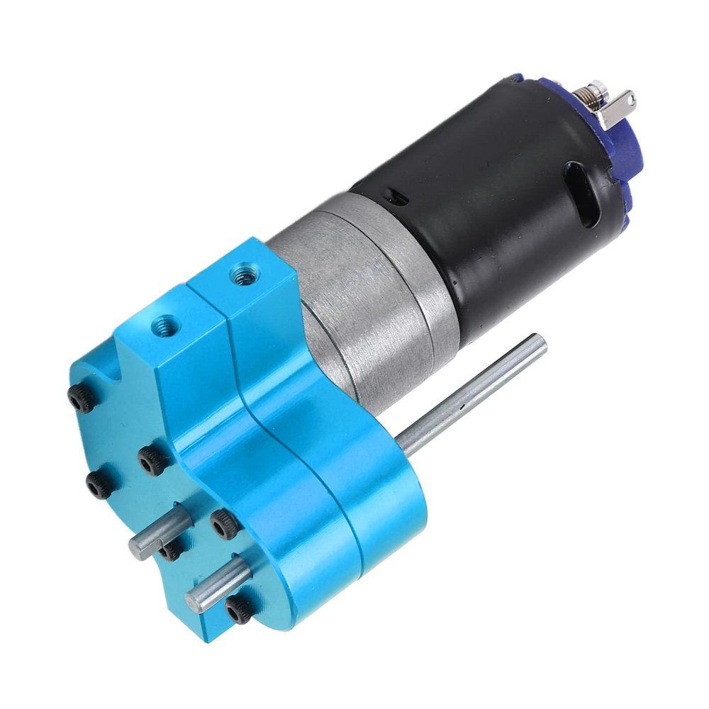 RiToEasysports Metal with 370 Motor Replacement for WPL B1 B1 C14 C14 1/16 RC Truck, RC 370 Motor (Blue) Model Car Accessories