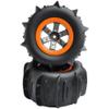 GDOOL 1/10 RC Paddle Tires Wheels LG-ZJ02 25-ZJ02 for High Speed 9125 X07 X08 X17 9155 9156 RC Cars 9201E 9205E 9206E 200E 201E RZ001G-A 104009 RC Trucks(2 PCS) view 1