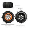 GDOOL 1/10 RC Paddle Tires Wheels LG-ZJ02 25-ZJ02 for High Speed 9125 X07 X08 X17 9155 9156 RC Cars 9201E 9205E 9206E 200E 201E RZ001G-A 104009 RC Trucks(2 PCS) view 2