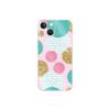 MightySkins Glossy Glitter Skin Compatible with Apple iPhone 13 Mini - Golden Bubbles | Protective, Durable High-Gloss Glitter Finish | Easy to Apply and Change Styles | Made in The USA view 1
