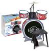 Bontempi - BeatMaster: Bontempi-514506 Children's Drum with Realistic Sounds and Fun, 500 x 500 x 680 mm, Red and Black view 2