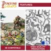 Dungeons & Lasers Fantasy Customization Bits for DND Terrain - 70 Pieces of D&D Accessories and Props for 5E Tabletop RPG Games - Unpainted, Unassembled - for Ages 14 Years and up view 2