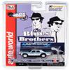 Auto World SC372-4 The Blue Brothers Chicago Police 1974 Monaco HO Scale Electric Slot Car view 1