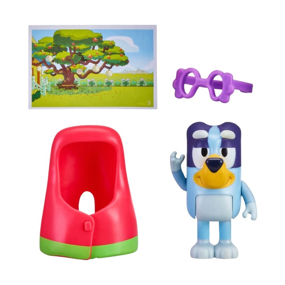Bluey Story Starters - Choose from 8 Figures, Bingo, Honey, Snickers, Indy, or Muffin - Ages 3+ (Grannies