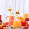 24 Cinco De Mayo Fiesta Party Favors Drinking Straws for Mexican Fiesta Taco Party Supplies with 2 PCS Straws Cleaning Brush view 3