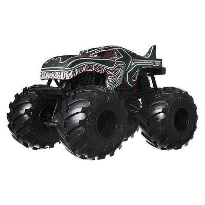 Hot Wheels Monster Trucks Oversized 1:24 Scale Diecast Neon Mega Wrex