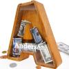 Custom Wooden Piggy Bank, (Laser Engraved Name) Large Wood Bank, 4-in-1 Creative Alphabet Storage Tank Personalized Letters Coin Bank Customized Wood Toy DIY Name Letter Decor Kids Money Bank(A) view 1