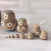 KKNH Matryoshka Matryoshka 10-Piece Nesting Dolls Handmade Wooden Russia Nesting Dolls Toy Decoration Birthday Gift Christmas Wish Gift view 3