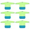 6 Long Sleeved Waterproof Art Smock, Pre School, Washable, Full Coverage view 1