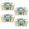 100 Assorted Paint Brush and Applicators in a Cylinder view 1
