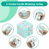 Infinitycube Fidget Toy Stress Relieving Fidgeting Game for Kids and Adults,Cute Pocket-Sized Unique Gadget for Anxiety Relief and Kill Time (4, Macarons & Black White) view 2
