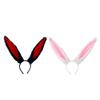 Beaupretty 2pcs Easter Plush Bunny Ears Headband Spring Rabbit Ear Hair Party Cosplay Prop Headwear for Easter Cosplay Favor view 1