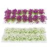 HANABASS Plants Decor 2 Boxes of Miniature Flower Tuft DIY Miniature Flower Cluster Static Scenery Model for Sand Table Doll House Train Landscape Railway Artificial Grass Model Miniatures view 1